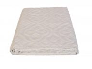 Κουβέρτα πικέ - λευκή - Fust041